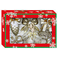 Набор елочных игрушек Christmas box-18 MIS LT 30x20x8 cm