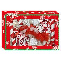 Набор елочных игрушек Christmas box-21 MIS LT 30x20x8 cm