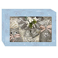 Набор елочных игрушек Christmas box-22 MIS LT 30x20x8 cm