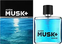 Туалетна вода Musk+ marine 75ml,Avon