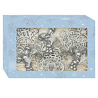 Набор елочных игрушек Christmas box-24 MIS LT 30x20x6 cm