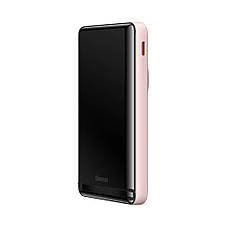 УМБ Power Bank (зовнішній акумулятор) Baseus 10000 мАг для iPhone 12/13/14 Рожевий (PPCX000204), фото 3