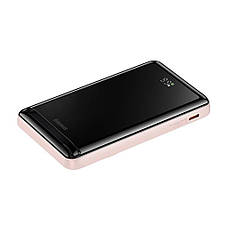 УМБ Power Bank (зовнішній акумулятор) Baseus 10000 мАг для iPhone 12/13/14 Рожевий (PPCX000204), фото 2