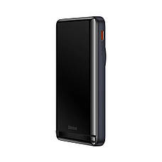 УМБ Power Bank (зовнішній акумулятор) Baseus 10000 мАг для iPhone 12/13/14 Синій (PPCX000203), фото 3