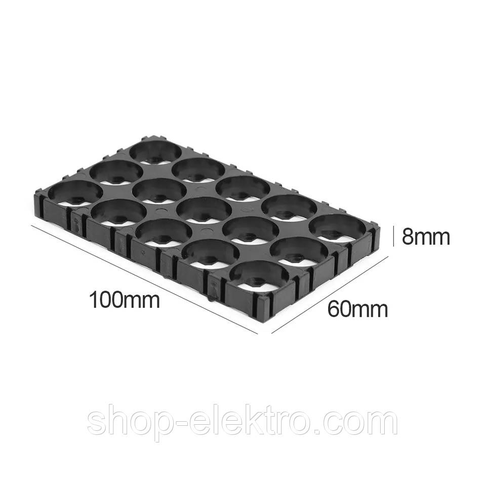 Холдер  3х5 для 18650 1шт, фото 1