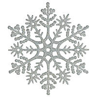 Снежинка классика Новый Год MIS LT 12 см бриллиант
