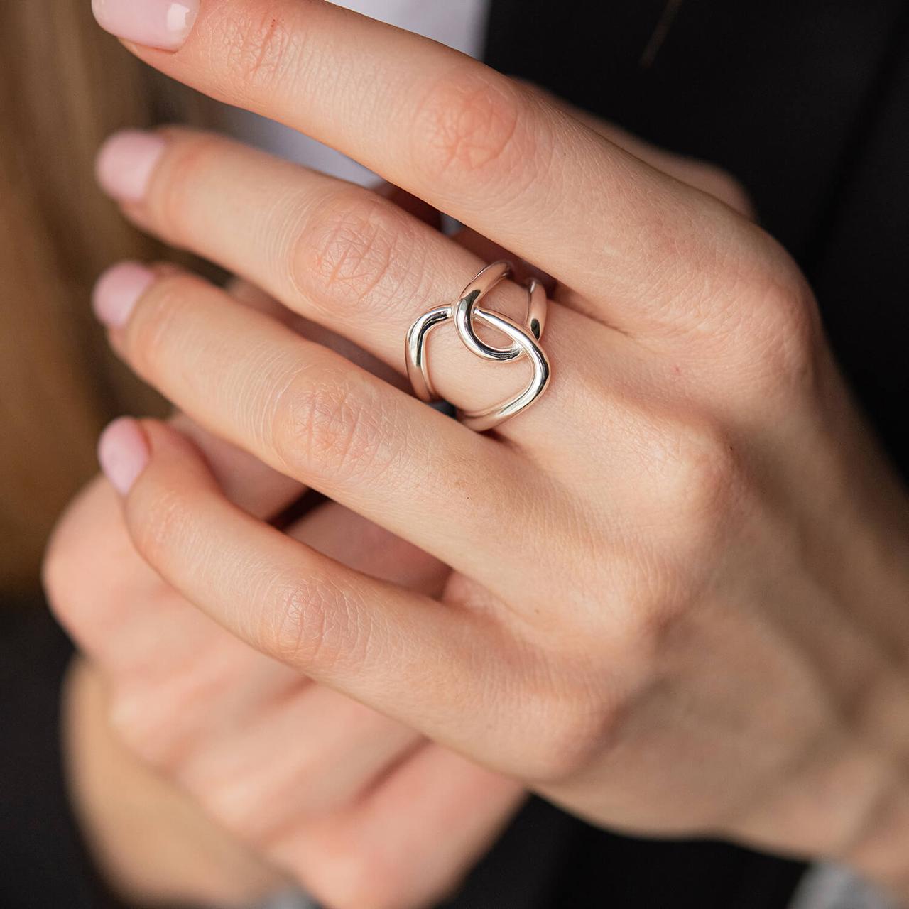 Кільце "Медісон" у серебрі 112696 Zipexpert ZIPEXPERT  LOVE-SHOPE