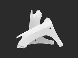 Крила передні ліві, праві зі склопластику