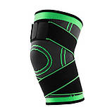 Наколінник для суглобів Knee Support, бандаж фіксатор коліна, спортивний наколінник (L) KS-001-L, фото 7