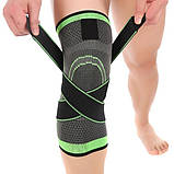 Наколінник для суглобів Knee Support, бандаж фіксатор коліна, спортивний наколінник (XXL) KS-001-XXL, фото 6
