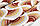 Тефлонова панама Візерунок хвилі бордо, фото 8