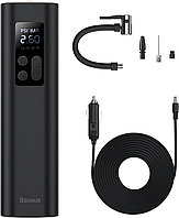 Автомобільний насос Baseus Super Mini Inflator Pump black (CRCQ000001)