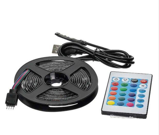 Стрічка RGB 5050 LED 2 м з пультом RGB 5050 LED 2 м