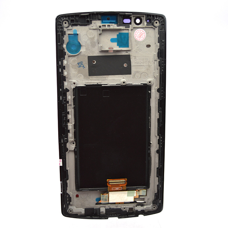 Дисплей (экран) LCD LG G4 с touchscreen + frame Black Original, фото 2
