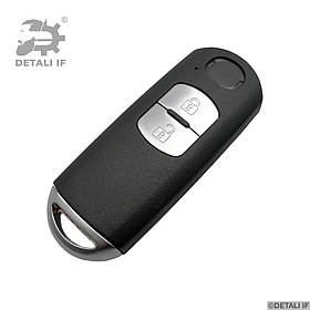 Смарт ключ брелок заготовка ключа 5 Mazda 2 кнопки SKE13E01 2011DJ5486
