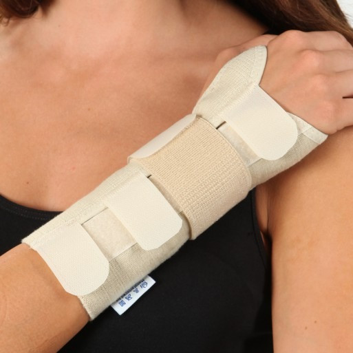 Бандаж на зап'ястя з металевою пластиною на ЛІВУ руку Orthopoint SL-19 ортез на зап'ястя Розмір M 752 Люкс качество!+