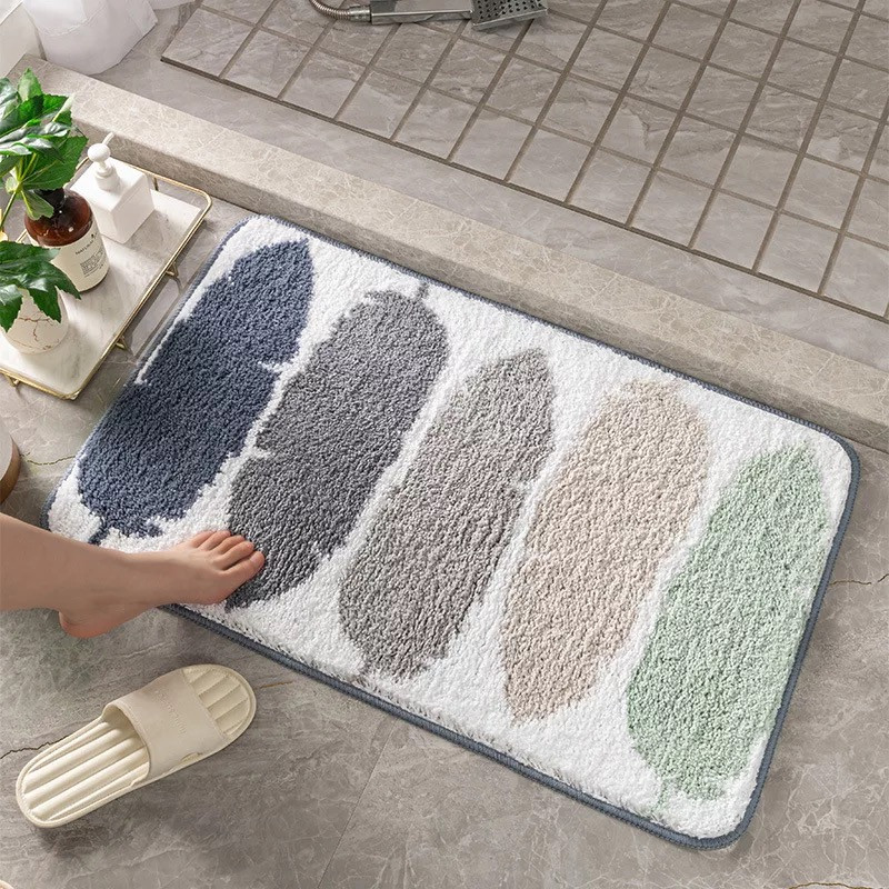 Килимок для ванни та душу Bathlux 40x60 см , вологовбираючий, м'який щільний ворс мікрофібра 342 Люкс качество!+