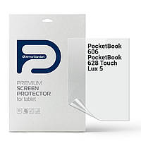 Защитная пленка для PocketBook 606 / 628 Touch Lux 5 (Противоударная гидрогелевая. Матовая)