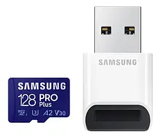 Samsung 128GB microSDXC PRO Plus 160MB/s З адаптером MB-MD128KB/WW