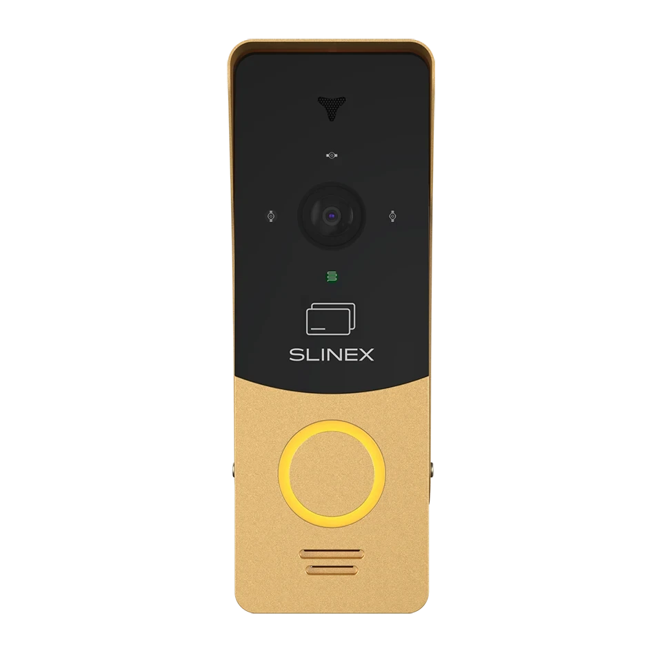 ML-20CRHD (black/gold) Виклична панель Slinex, фото 1