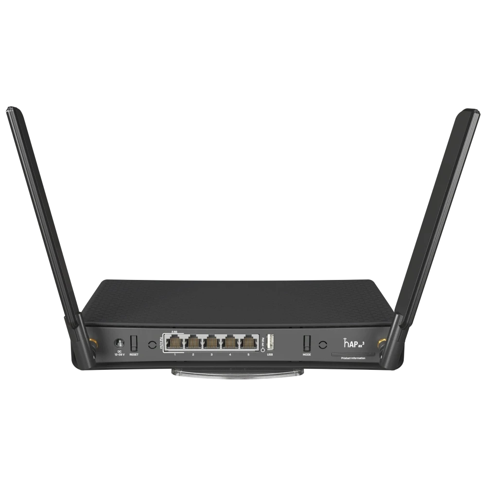 MikroTik hAP ax3 (C53UiG+5HPaxD2HPaxD) WiFi 6 маршрутизатор
