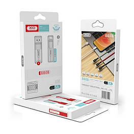 Кабель USB XO NB-Q166 5A USB - Lightning 1М, провід для заряджання телефону Білий