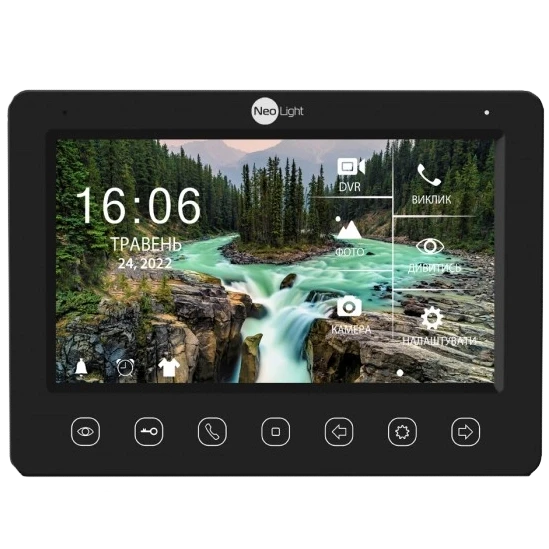 NeoLight KAPPA+ HD WF Black Відеодомофон