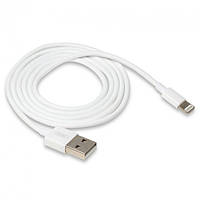 Кабель для зарядки и синхронизации USB XO NB47 USB - Lightning 1М Белый aiw s