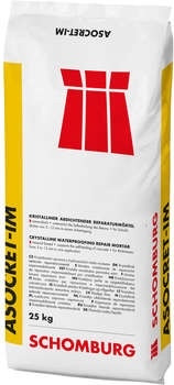 ASOCRET-IM ( АСОСКРЕТ-ІМ) Кристалоутворювальний ремонтний розчин для бетону.