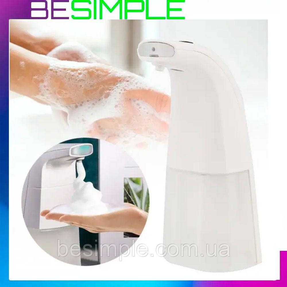 Автоматичний диспенсер мила 480мл, від батарейок / Сенсорний дозатор для мила / Безконтактний диспенсер, фото 1