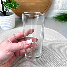 Висока гладка склянка-тубус 260 мл UniGlass Chile (1256), фото 1