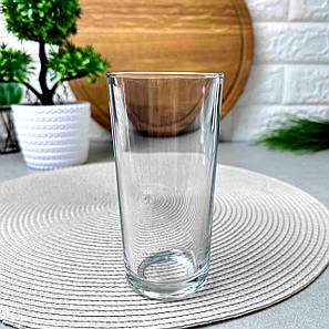 Висока гладка склянка-тубус 260 мл UniGlass Chile (1256), фото 2