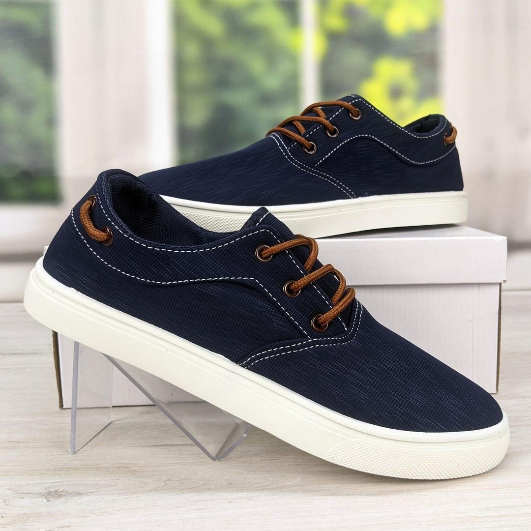 Кеди чоловічі сині Tismel 3584, фото 1