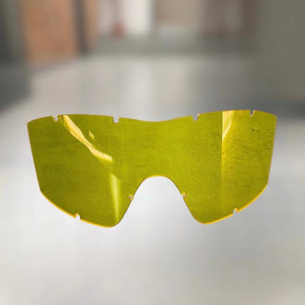 Лінза для маски Revision Desert Locust Lens Yellow, жовта, маска тактична сертифікована, фото 1