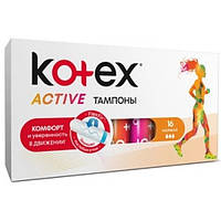 Гигиенические тампоны Кotex Active Normal, 16 шт