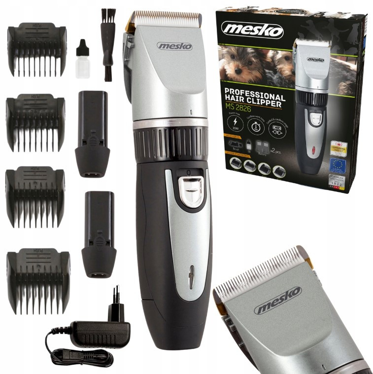 Машинка для стриження шерсті тварин, грумер Mesko MS 2826 (35 Вт, Польща), фото 1