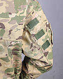Куртка парка анорак військова форма бавовна 100% камуфляж multicam MTP, фото 5