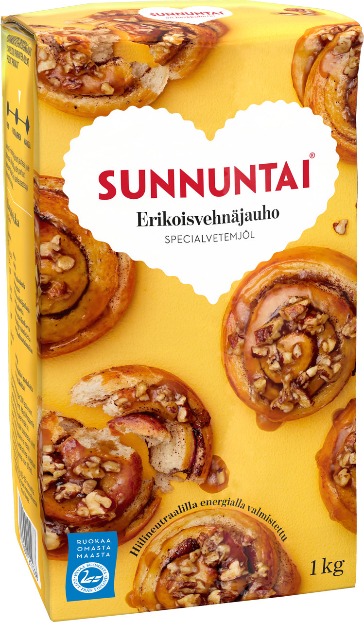 Пшеничне борошно SUNNUNTAI 1 кг, (8 шт/ящ)