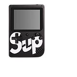 Кишенькова ігрова ретро приставка Sup Game Box 400 ігор dendy SEGA 8bit чорна, фото 3