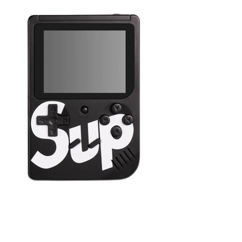 Приставка ігрова ретро Sup Game Box 400 ігор dendy SEGA 8bit чорна, фото 1