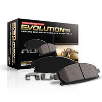 Передние колодки Ford Explorer; Power Stop Z17 Evolution Plus 325 диски