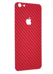 Захисна плівка наліпка на кришку телефону для Apple iPhone 7, iPhone  8 (4.7") Carbon Red