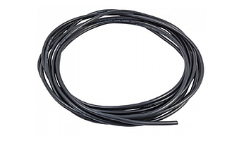 Силіконовий провід AWG 18, чорний 1метр