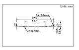 Фейдер 88мм b10k для пультів SVEN MD-0602, MA-0602D PRESONUS 16.02, 16.04, Avolites Pearl 2000, фото 7