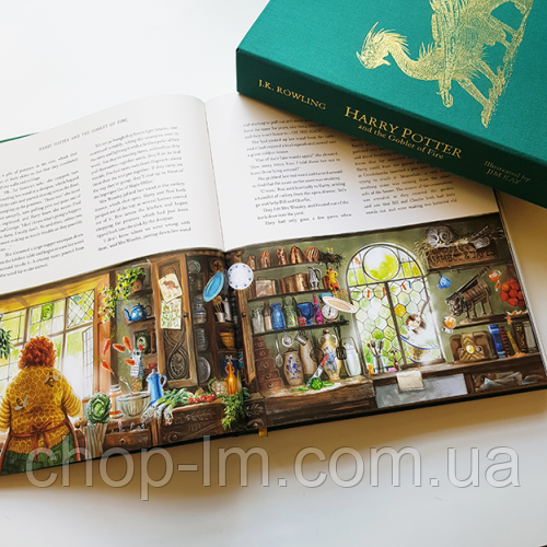 Harry Potter and the Goblet of Fire Deluxe Illustrated Slipcase Edition - фото 2 - id-p1828802750