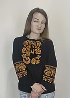Женская вышиванка блуза шифон