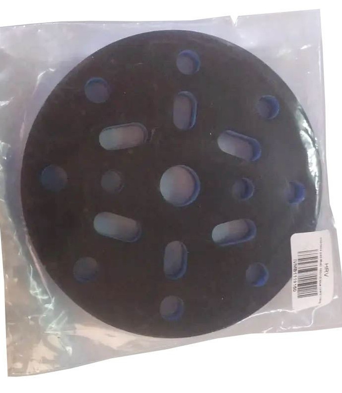 Підкладка жорстка 150x10мм синя 17 отворів, фото 1