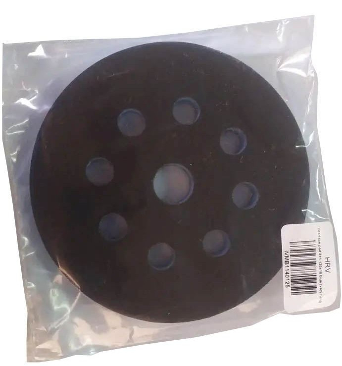 Підкладка жорстка 125x10мм синя 9 отворів, фото 1