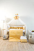 Комплект постільної білизни в ліжечко для дітей дитяча постільна білизна Мереживо