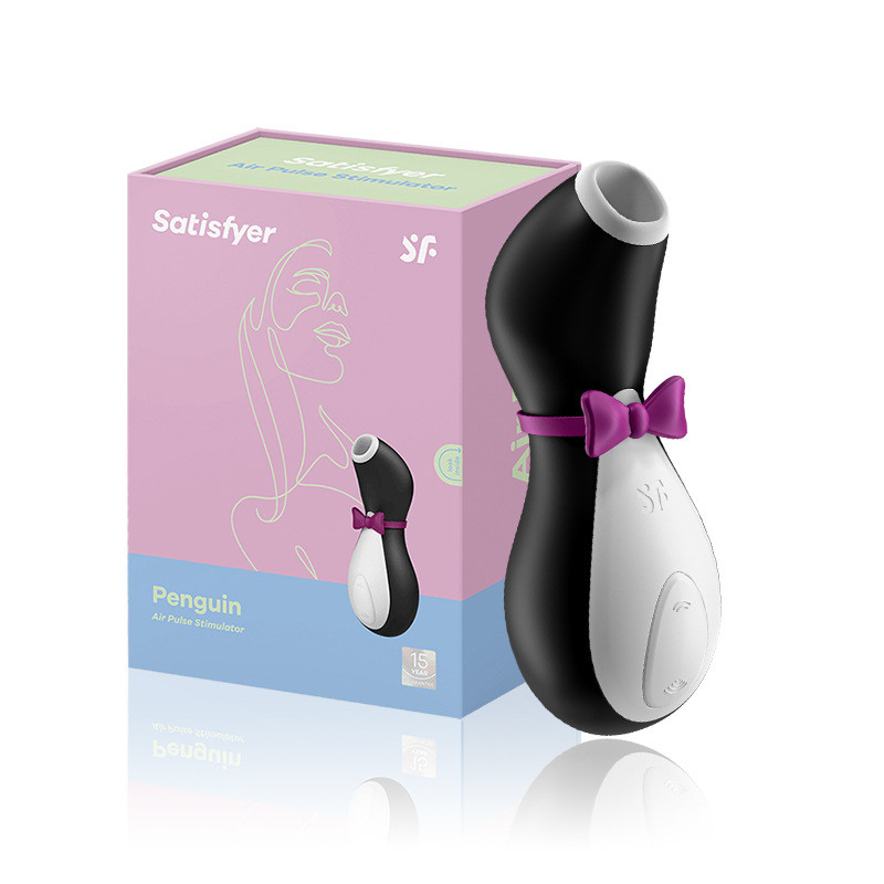 УЦІНКА! Кліторальний вакуумний вібратор Satisfyer Pro Penguin Next Generation Вибратор Пінгвін